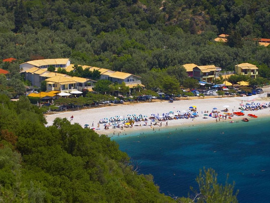 Lefkada, Poros, Rouda Bay Beach Hotel